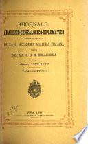Giornale araldico-genealogico-diplomatico