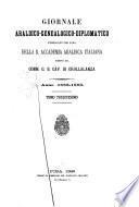 Giornale araldico, genealogico, diplomatico italiano