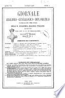 Giornale araldico, genealogico, diplomatico italiano