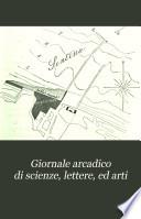 Giornale arcadico di scienze, lettere, ed arti