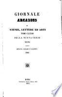 Giornale arcadico di scienze, lettere, ed arti