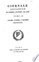 Giornale arcadico di scienze, lettere ed arti