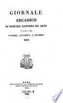 Giornale arcadico di scienze, lettere ed arti