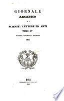 Giornale arcadico di scienze, lettere ed arti