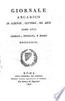 Giornale arcadico di scienze, lettere ed arti