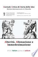 Giornale Critico Di Storia Delle Idee