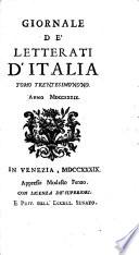 Giornale de' letterati d'Italia