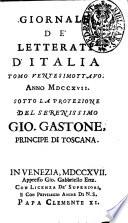 Giornale de' letterati d'Italia