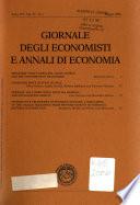 Giornale degli economisti e annali di economia