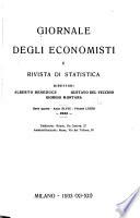 Giornale degli economisti e annali di economia