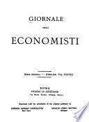 Giornale degli economisti e annali di economia