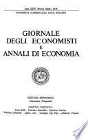 Giornale degli economisti e annali di economia