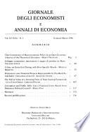 Giornale degli economisti e annali di economia