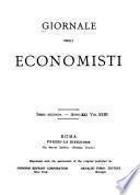 Giornale degli economisti e annali di economia
