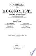 Giornale degli economisti e annali di economia