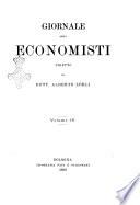 Giornale degli economisti organo dell'Associazione per il progresso degli studi economici