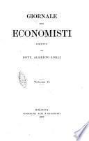 Giornale degli economisti organo dell'Associazione per il progresso degli studi economici