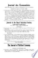 Giornale degli economisti organo dell'Associazione per il progresso degli studi economici