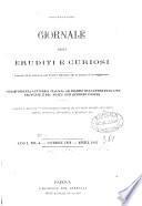 Giornale degli eruditi e curiosi