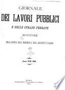 Giornale dei lavori pubblici e delle strade ferrate