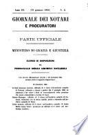 Giornale dei notari avvocati e procuratori