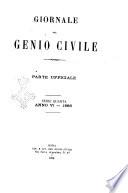 Giornale del Genio Civile. Parte ufficiale