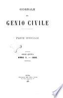 Giornale del Genio Civile. Parte ufficiale