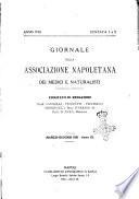 Giornale della Associazione napoletana di medici e naturalisti