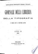 Giornale della libreria, della tipografia e delle arti e industrie affini