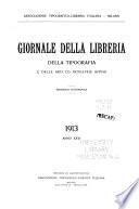 Giornale della libreria, della tipografia, e delle arti ed industrie affini