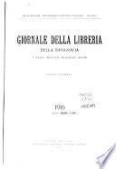 Giornale della libreria, della tipografia, e delle arti ed industrie affini