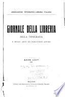 Giornale della libreria, della tipografia, e delle arti ed industrie affini