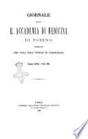Giornale della R. Accademia di medicina di Torino