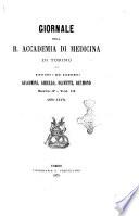Giornale della R. Accademia di medicina di Torino