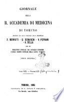 Giornale della R. Accademia di medicina di Torino