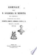 Giornale della R. Accademia di medicina di Torino