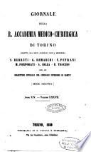 Giornale della R. Accademia medico-chirurgica di Torino