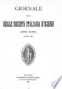Giornale della Reale Società Italiana d'Igiene