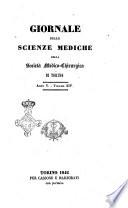 Giornale delle scienze mediche della Società medico-chirurgica di Torino
