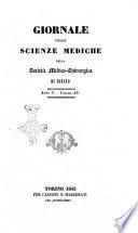 Giornale delle scienze mediche della Società medico-chirurgica di Torino