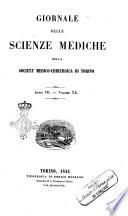 Giornale delle scienze mediche della Società medico-chirurgica di Torino