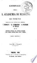 Giornale delle scienze mediche