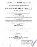 Giornale delle udienze della corte di cassazione e delle corti reali, ovvero giurisprudenza generale di Francia in materia civile, commerciale, criminale, ed amministrativa
