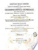 Giornale delle udienze della Corte di cassazione e delle Corti reali, ovvero giurisprudenza generale di Francia in materia civile, commerciale e criminale.Nuova collezione interamente rifusa ...