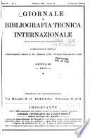 Giornale di bibliografia tecnica internazionale