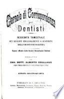 Giornale Di Corrispondenza Pei Dentisti