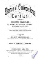 Giornale Di Corrispondenza Pei Dentisti