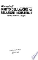 Giornale di diritto del lavoro e di relazioni industriali