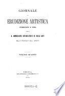 Giornale di erudizione artistica (etc.)