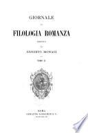 Giornale di filologia romanza